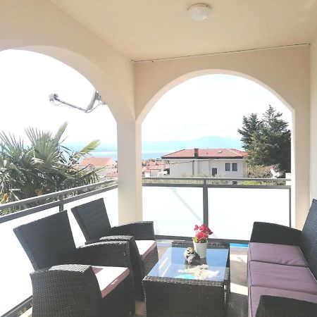 Lovely Sea View House In Malinska Island Krk Kültér fotó
